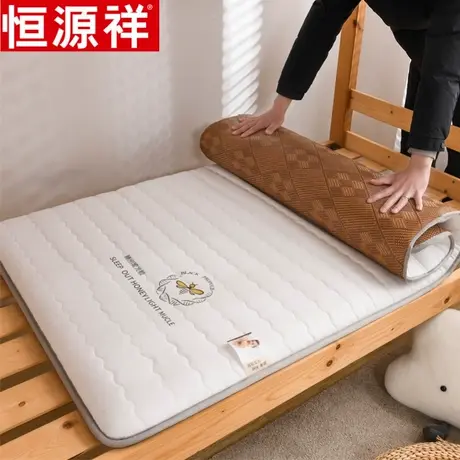 恒源祥新款亲肤棉冰藤双面可用床垫学生宿舍床垫图片